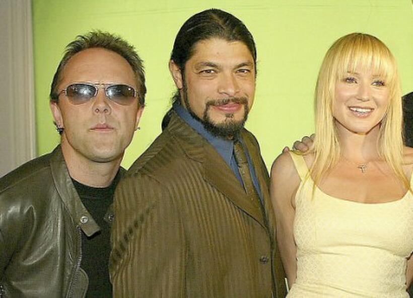 Lars Ulrich, Robert Trujillo and Jewel at the 21st Annual ASCAP Pop Music Awards.