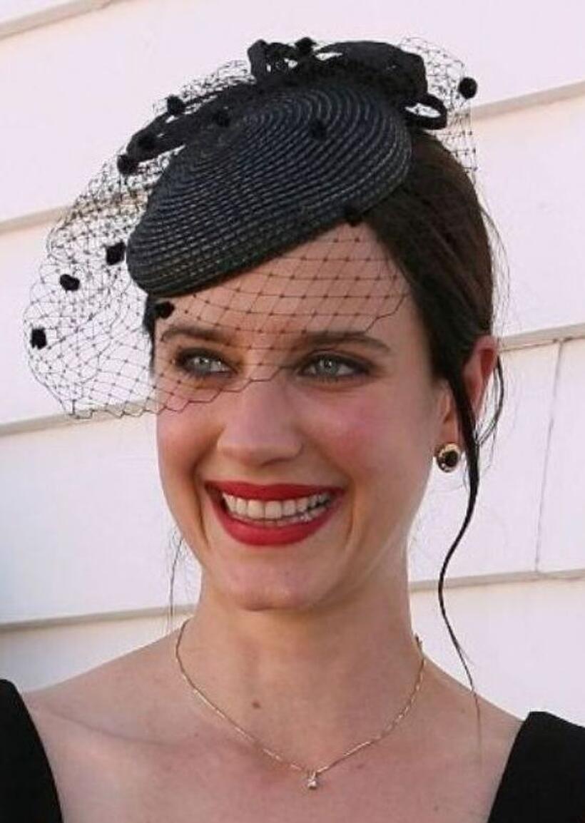 Nadia Townsend at the AAMI Victoria Derby Day at Flemington Racecourse.