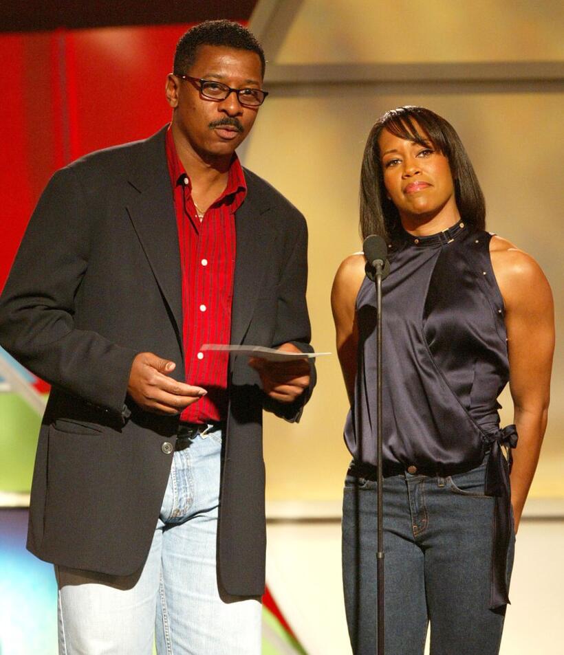 Robert Townsend and Regina King at the 20th IFP Independent Spirit Awards.