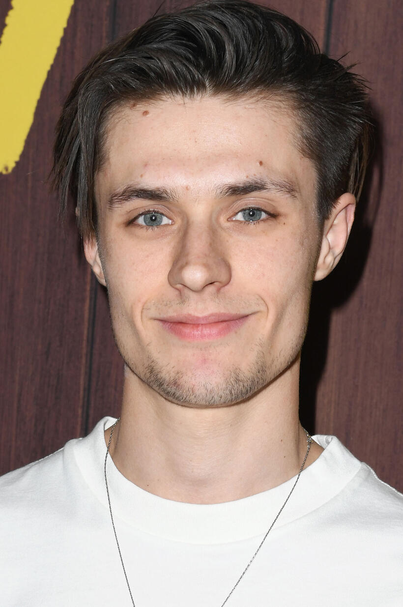 Gijs Blom at Neflix's "I Am Not Okay With This" photocall in West Hollywood, California.