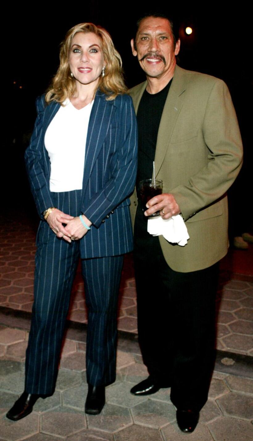 Debbie and Danny Trejo at the Youth, Improving Non-Profit for Children Awards.