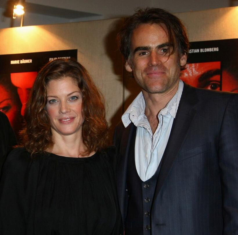 Marie Baeumer and Sebastian Blomberg at the premiere of "10 Sekunden."