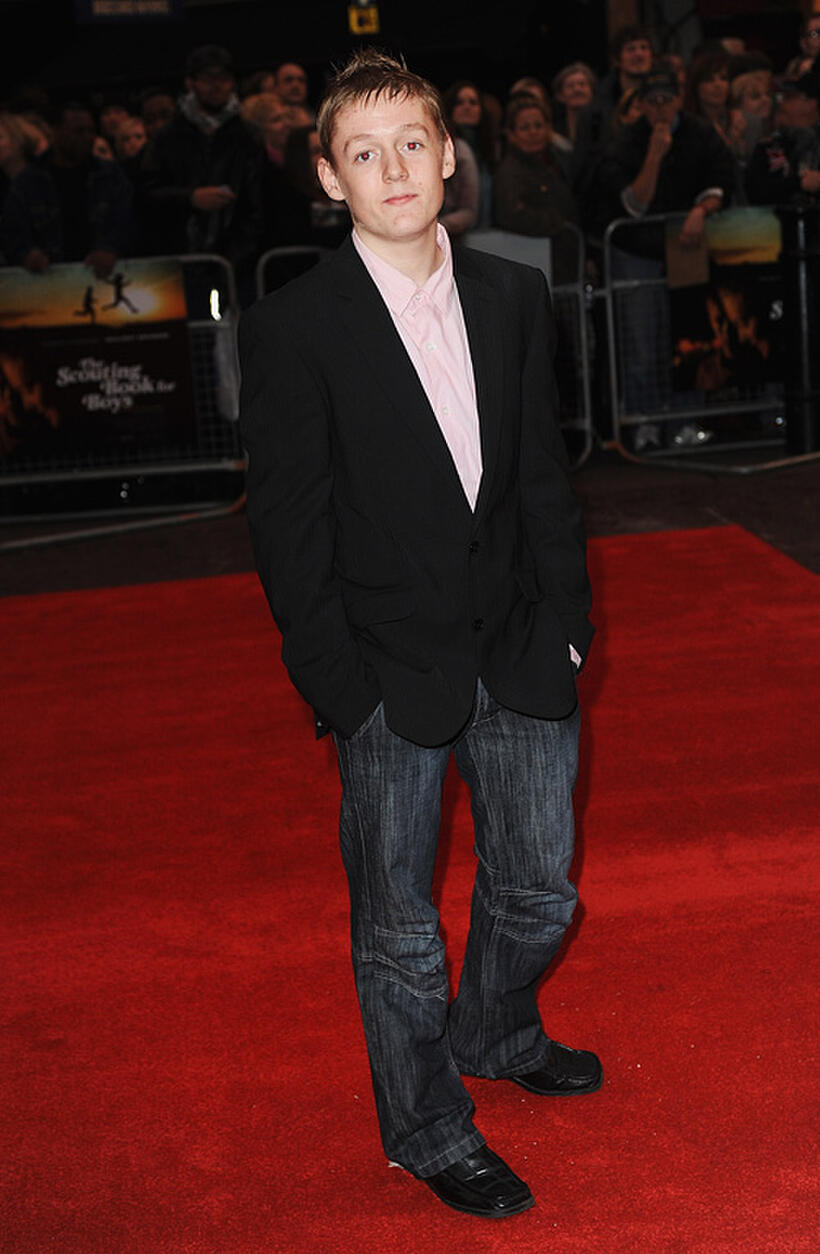 Thomas Turgoose at the London premiere of "Book For Boys" during the Times BFI 53rd London Film Festival.