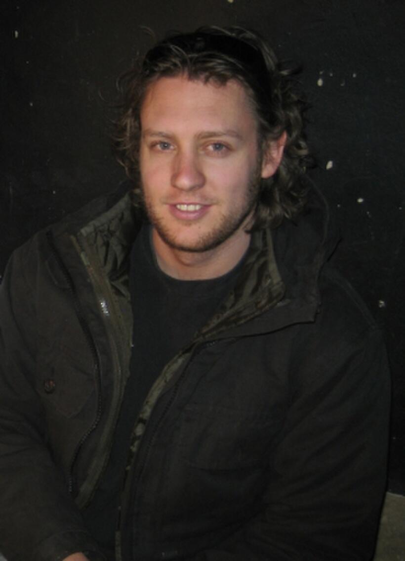 Director Neill Blomkamp on the set of "District 9."