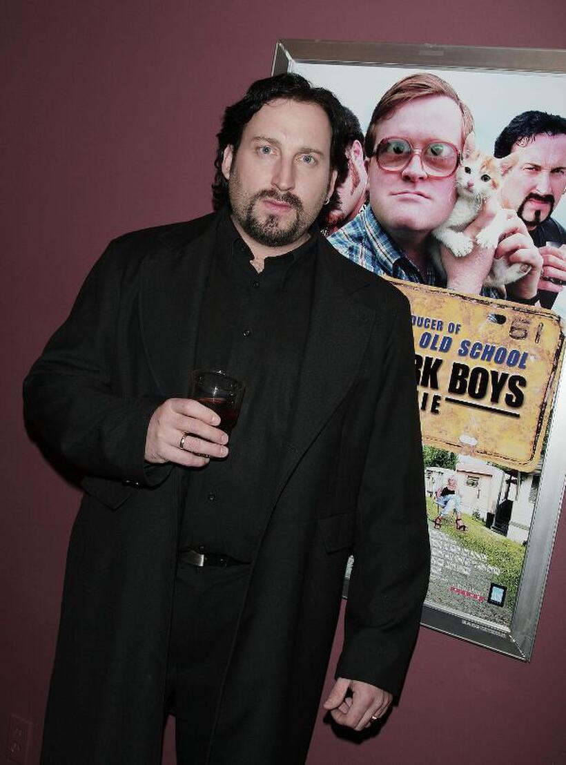John Paul Tremblay at the premiere of "Trailer Park Boys: The Movie."