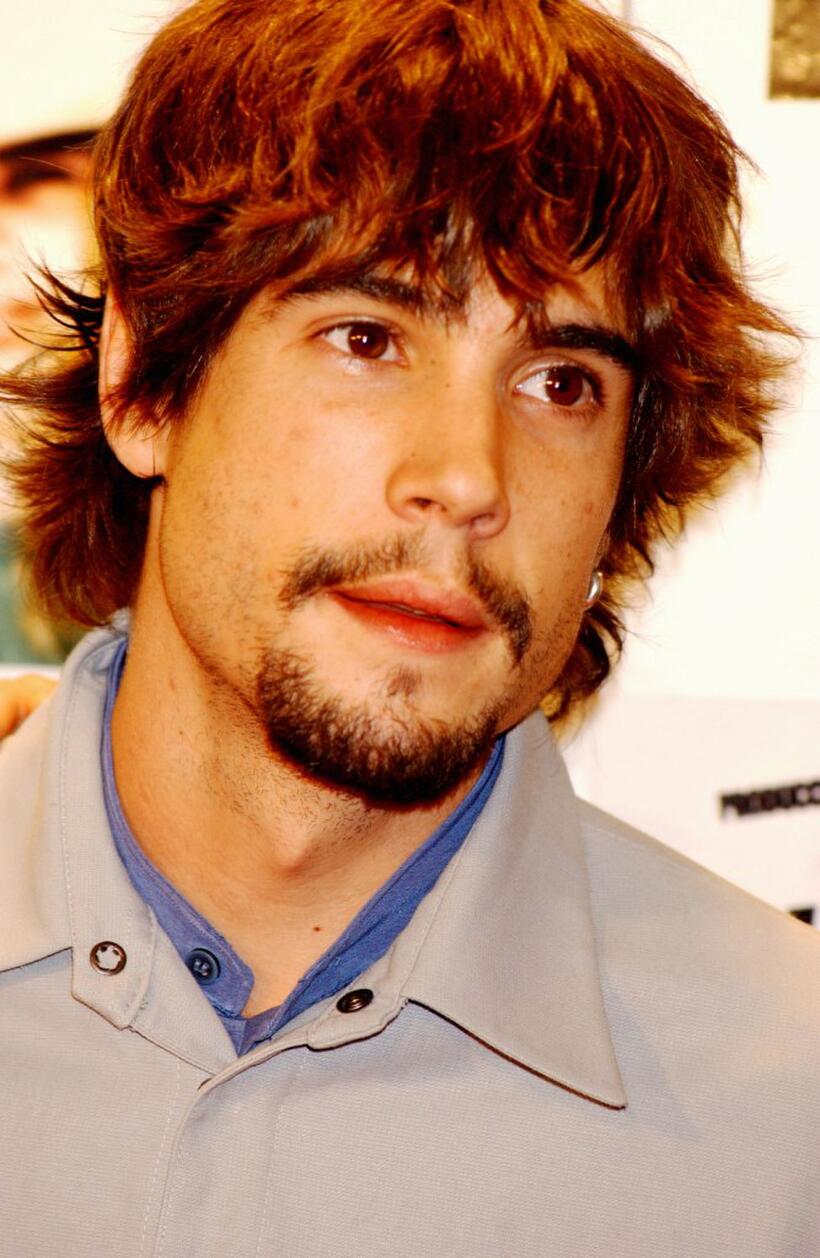 Unax Ugalde at the premiere of "Y Tu Mama Tambien."