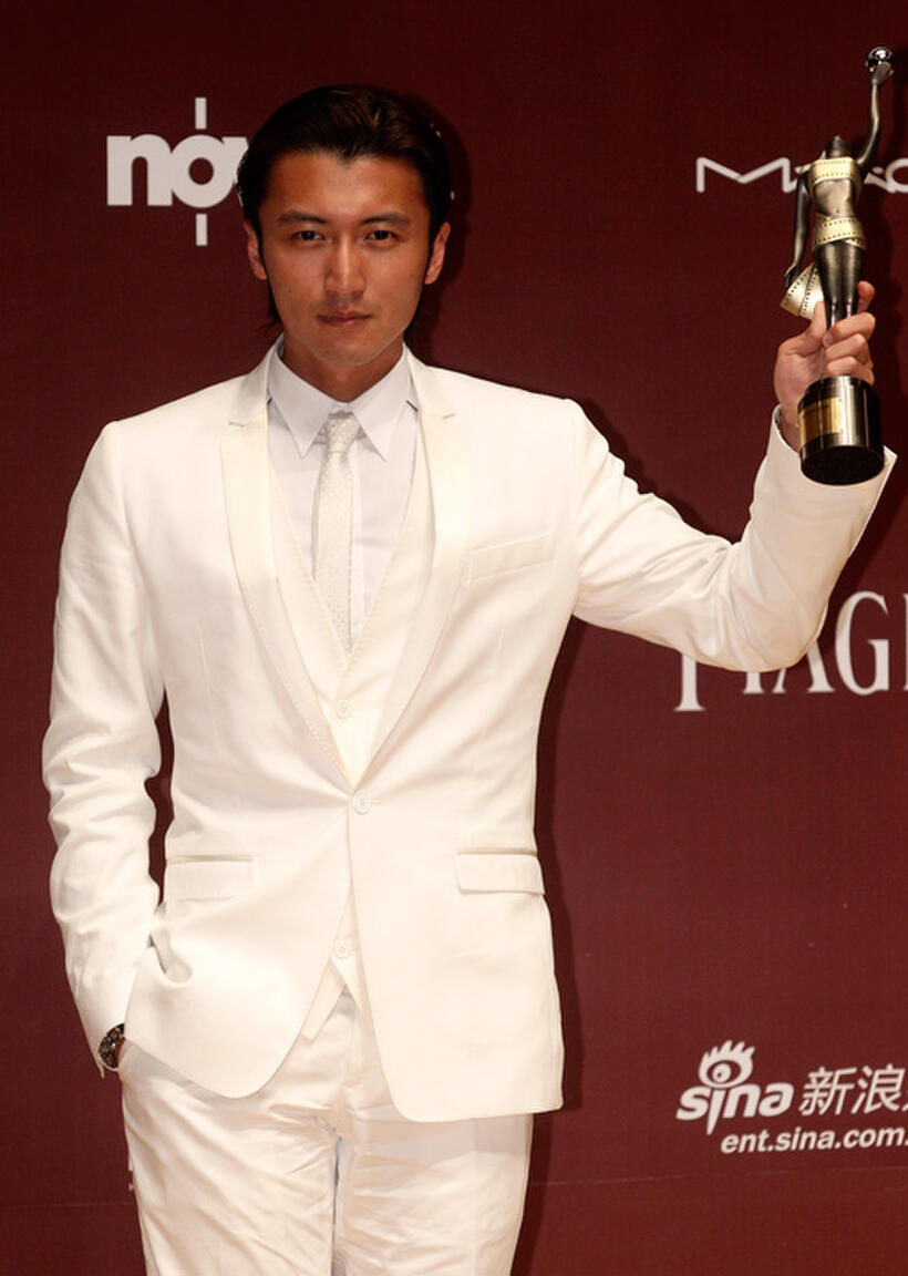 Nicholas Tse at the Hong Kong Film Awards 2011.