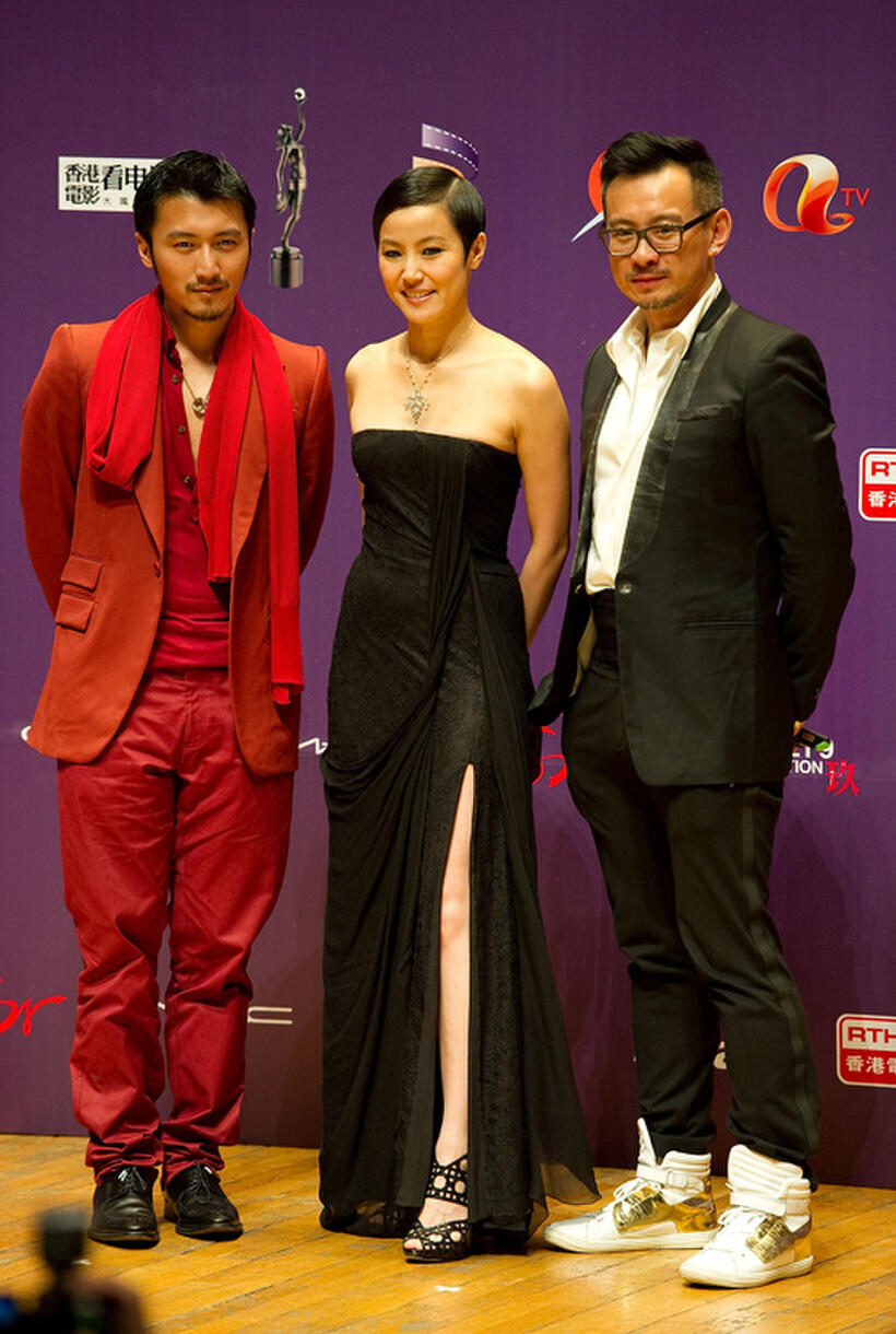 Nicholas Tse, Denise Ho and Guest at the 29th Hong Kong Film Awards.