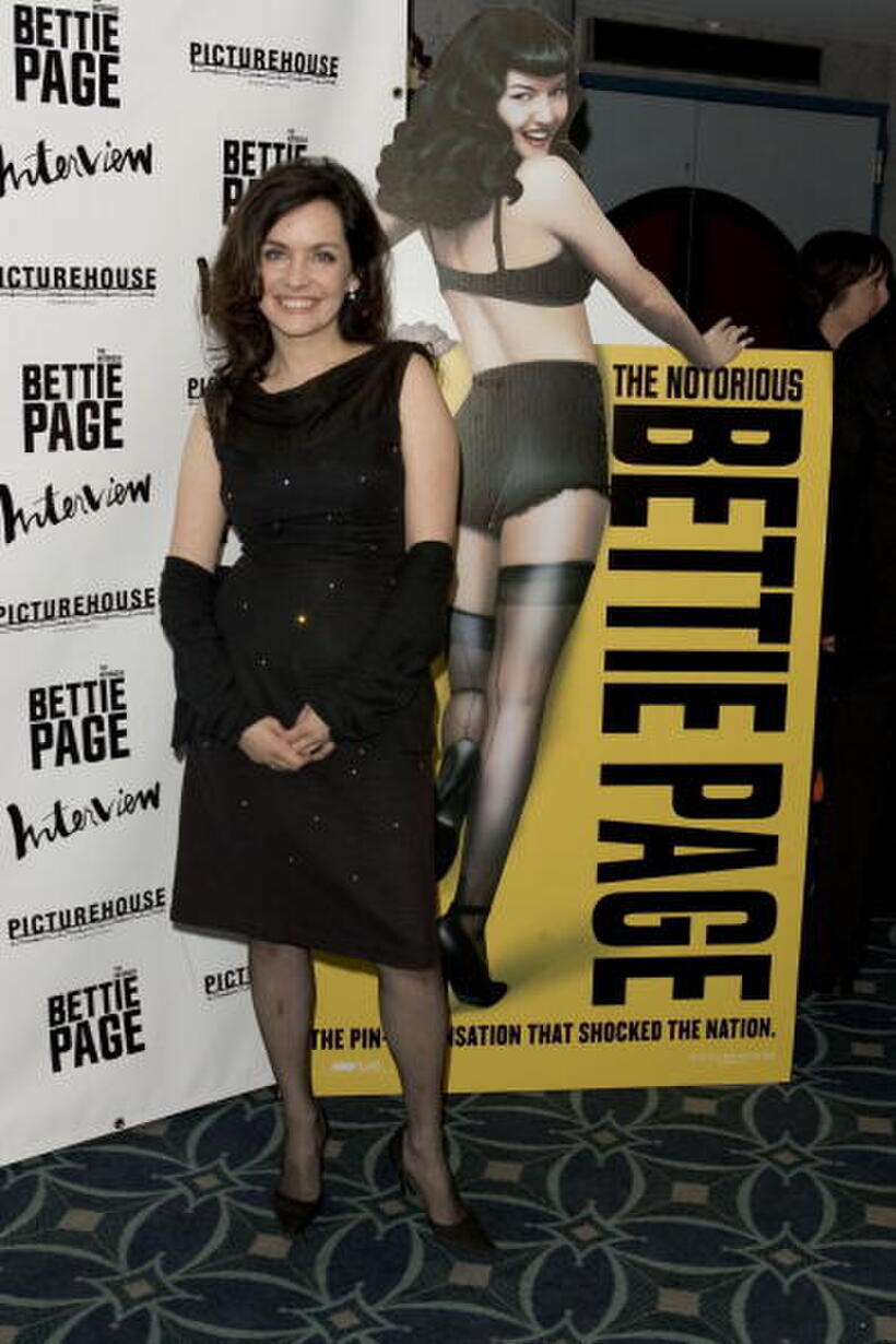 Guinevere Turner at the premiere of "The Notorious Bettie Page."