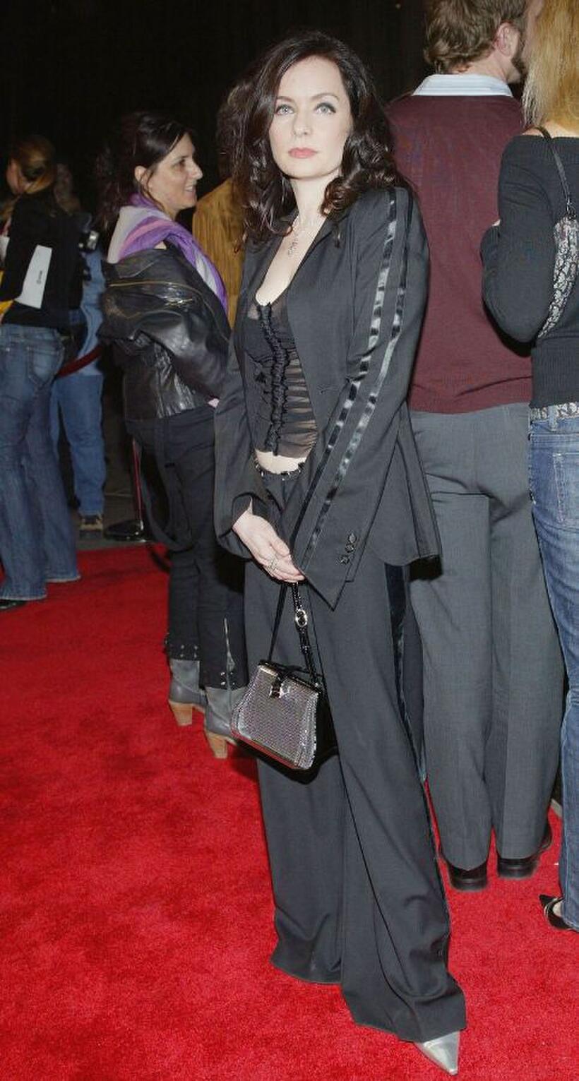 Guinevere Turner at the premiere screening of "The L Word."