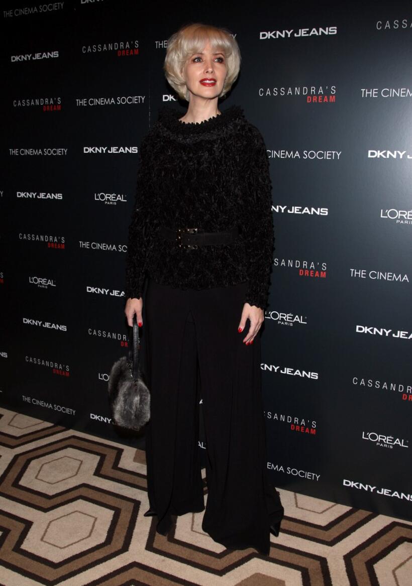 Janine Turner at the New York screening of "Cassandra's Dream."