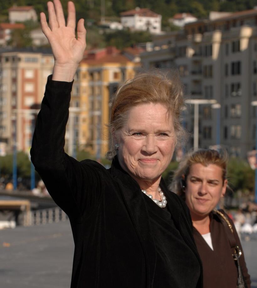 Liv Ullmann at the 55th San Sebastian International Film Festival, attends a photocall before receiving a "Donosti" Award.