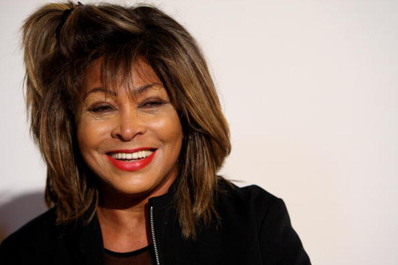 Tina Turner at the presentation of the music project "Beyond - Three Voices For Peace."