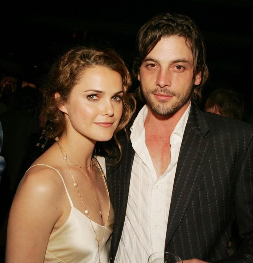 Keri Russell and Skeet Ulrich at the after party of the premiere of "Into The West."