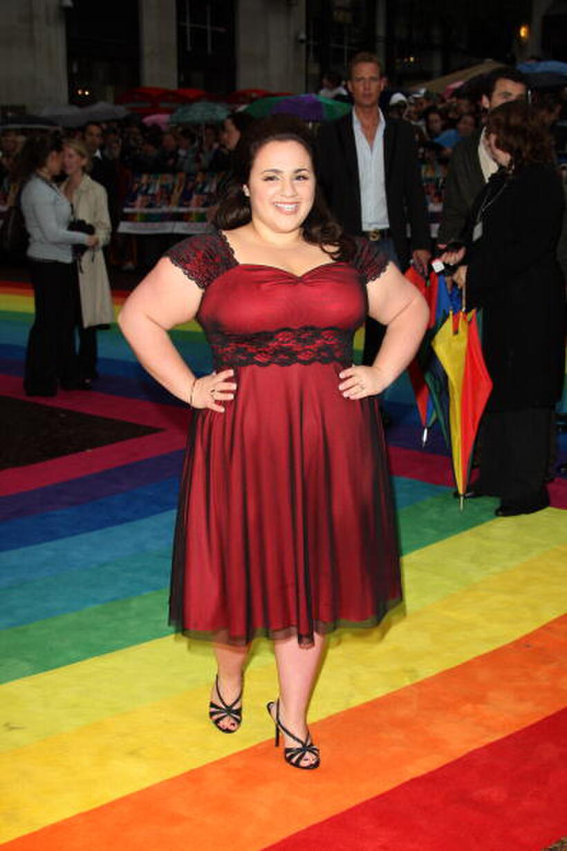"Hairspray" star Nikki Blonsky at the London premiere.