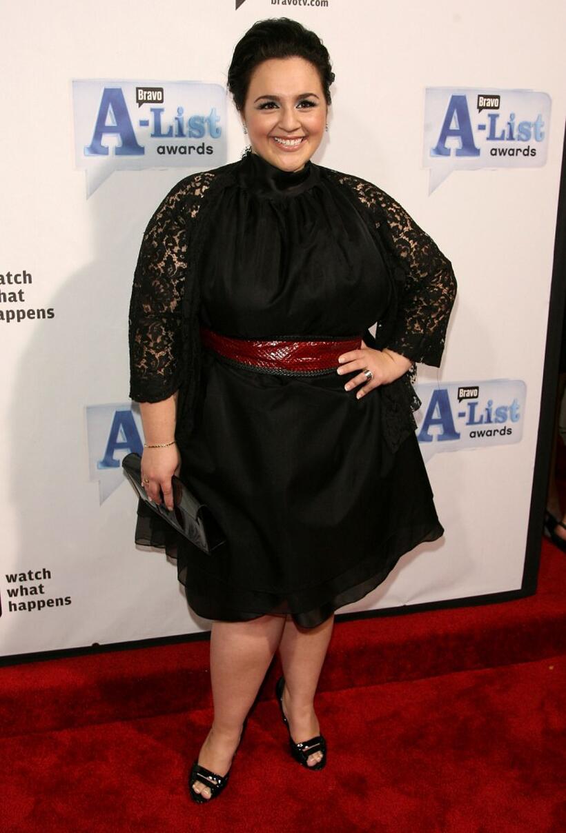 Nikki Blonsky at the Bravo's First "A-List Awards" show.