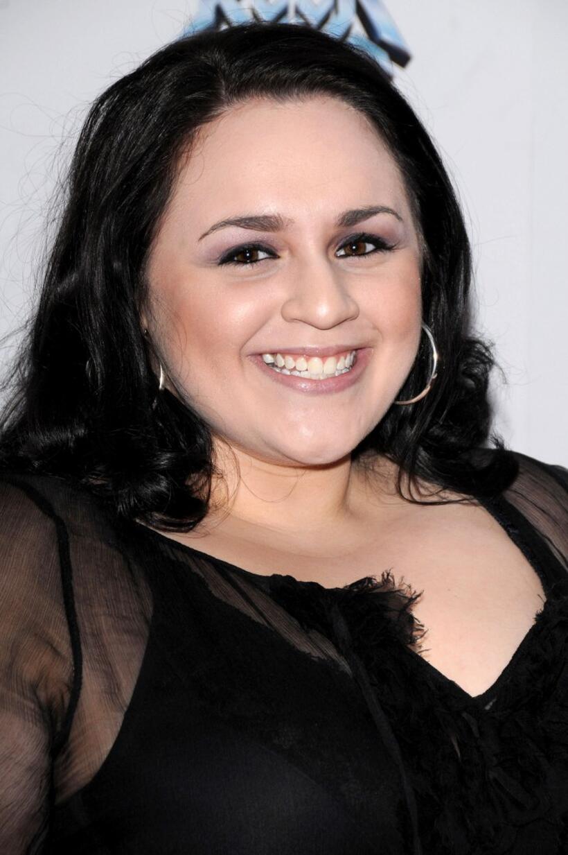 Nikki Blonsky at the Broadway opening night of "Rock of Ages."