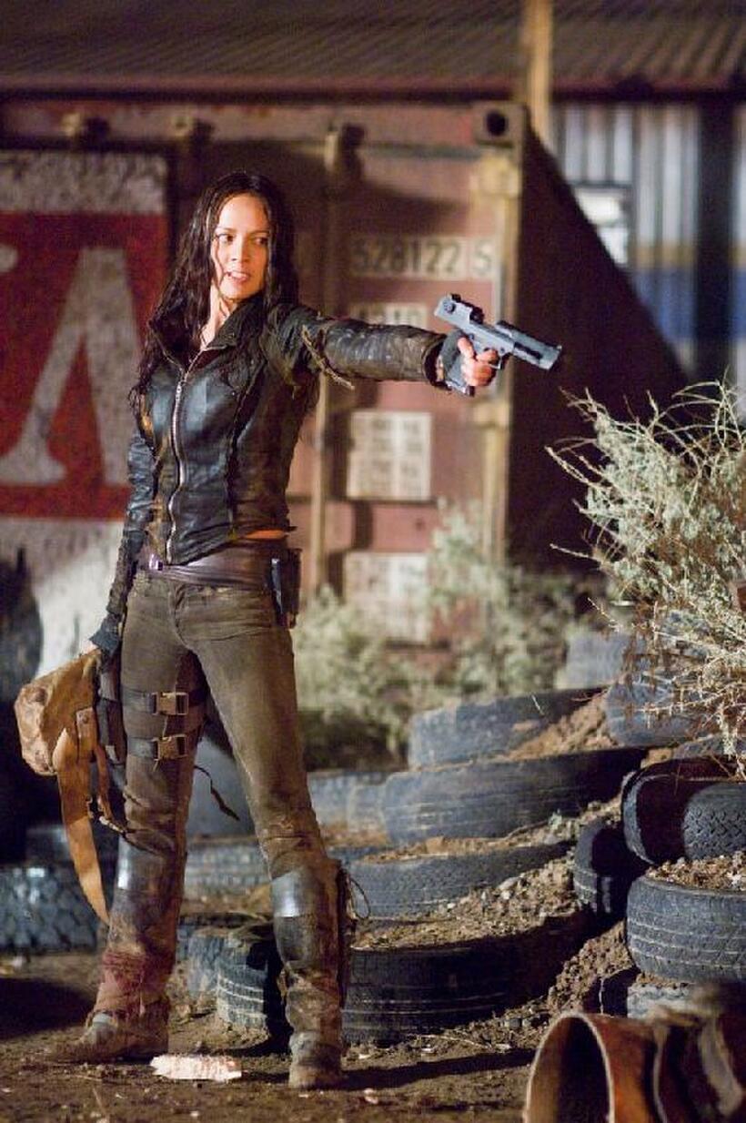 Moon Bloodgood as Blair Williams in "Terminator Salvation."
