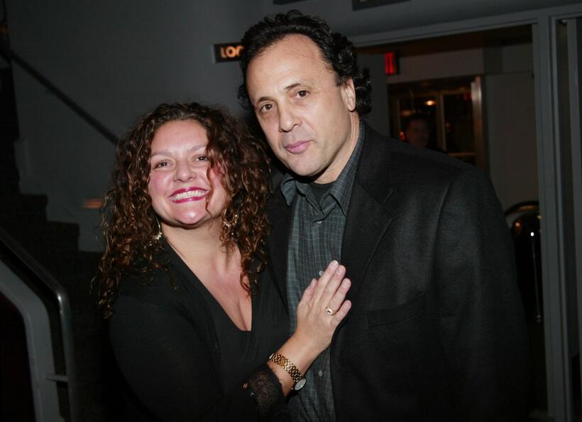 Aida Turturro and Randel Cole at the private screening of "2BPerfectlyHonest."