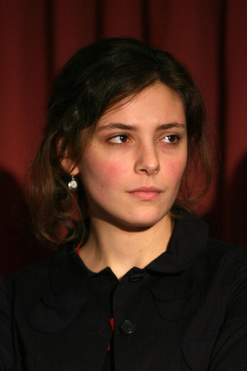 Jasmine Trinca at the promotion of "The Cayman" (Il Caimano).