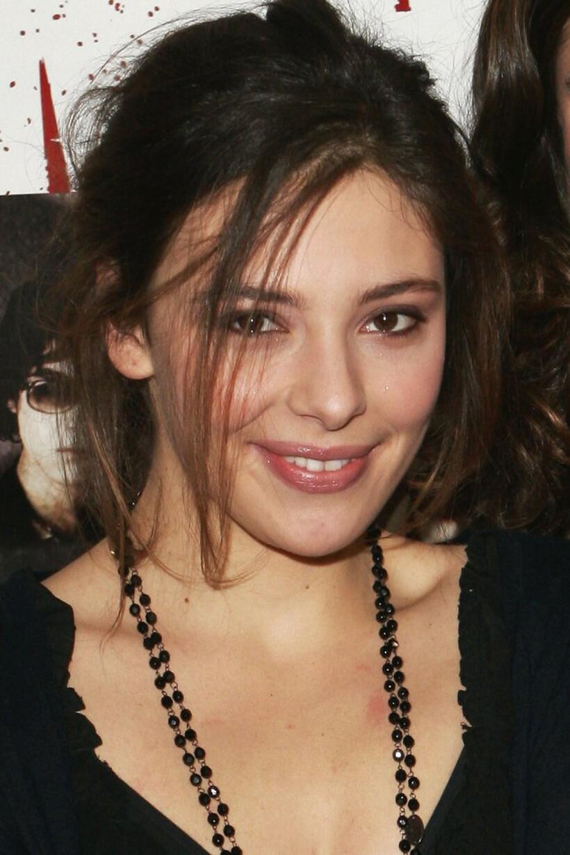 Jasmine Trinca at the premiere to promote "Romanzo Criminale" (Crime Novel).