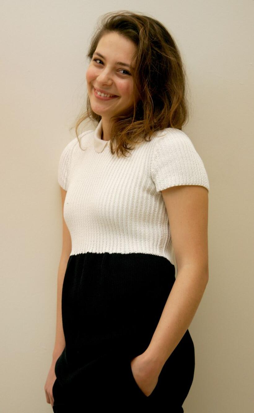 Jasmine Trinca at the press conference of "Shooting Stars Award" during the 57th Berlin International Film Festival.
