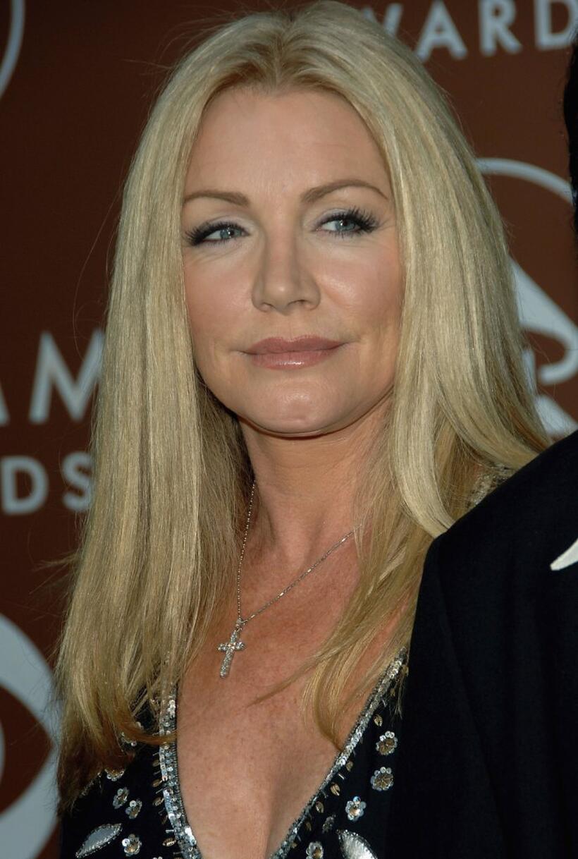 Shannon Tweed at the 48th Annual Grammy Awards.