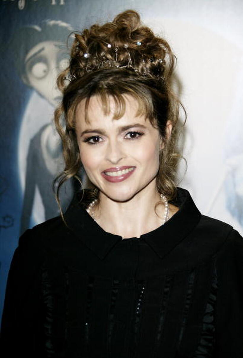 Helena Bonham Carter at the premiere of “Corpse Bride” in London, England. 