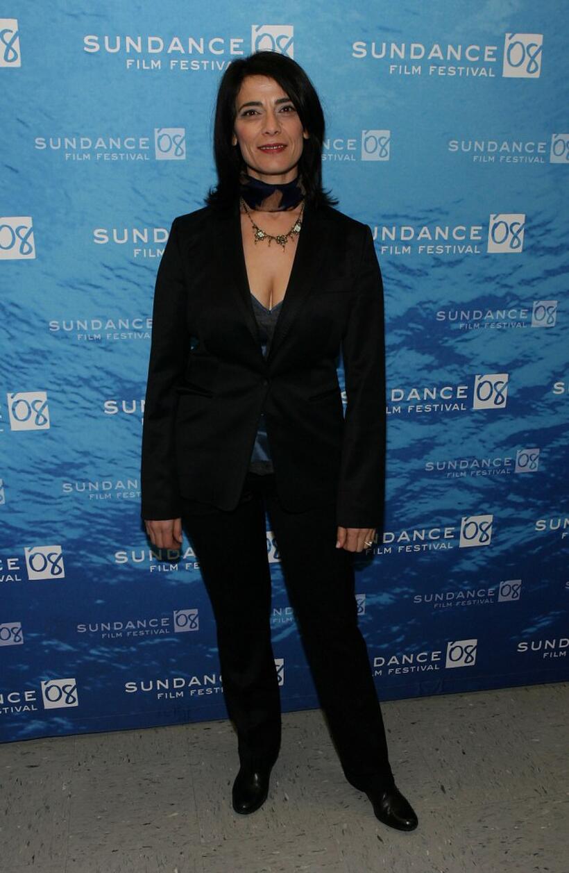 Hiam Abbass at the premiere of "The Visitor" during the 2008 Sundance Film Festival.
