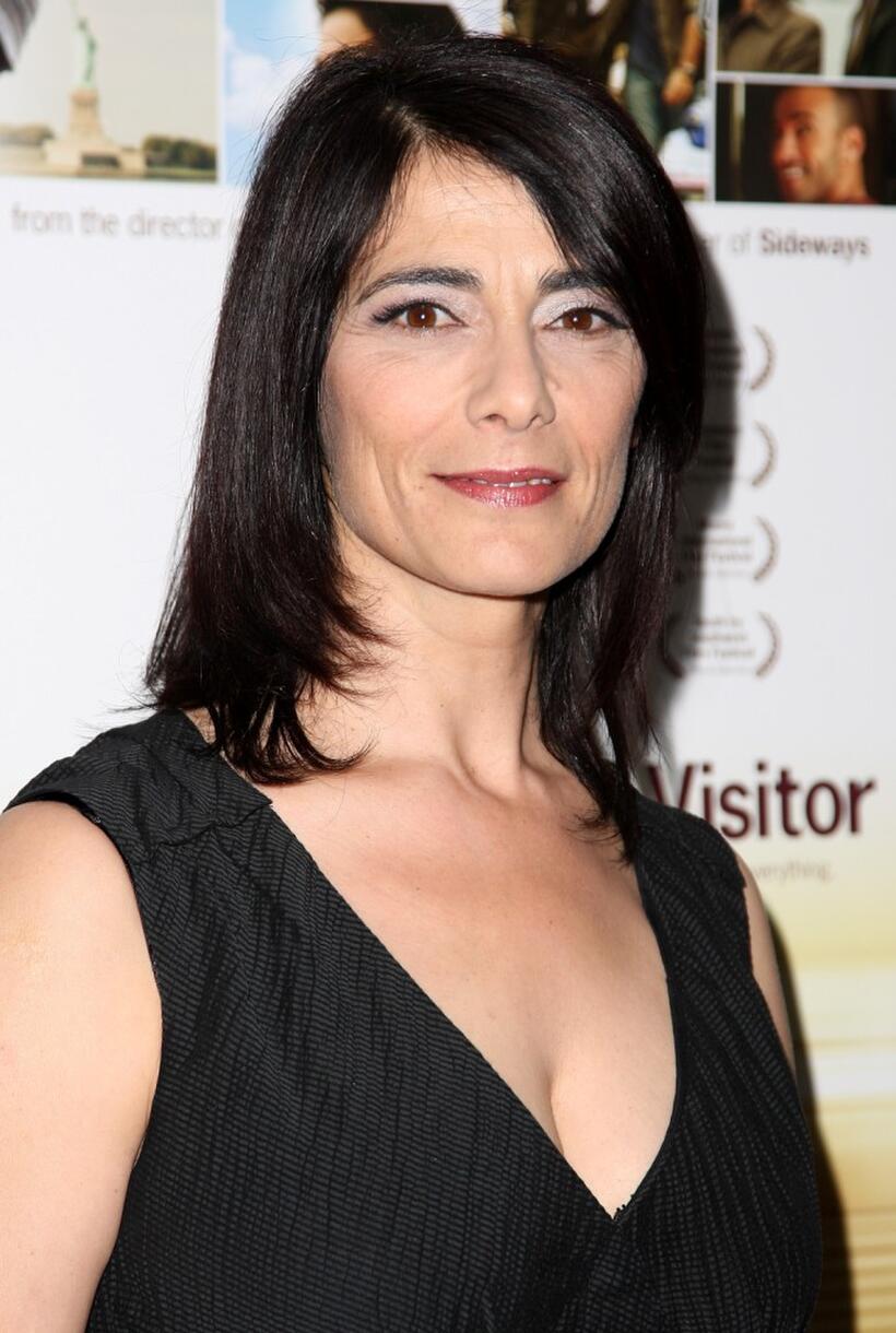 Hiam Abbass at the red carpet screening of "The Visitor."