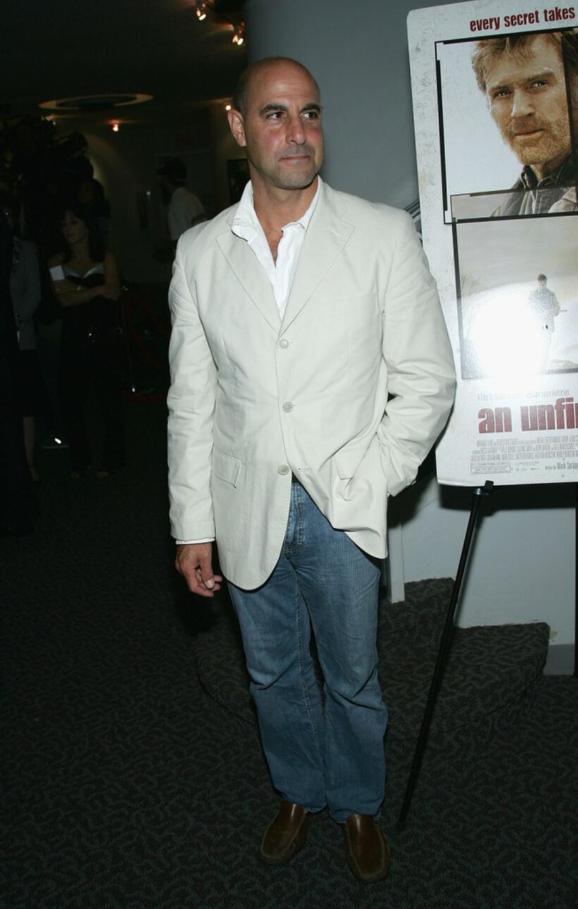 Stanley Tucci at the premiere of "An Unfinished Life."