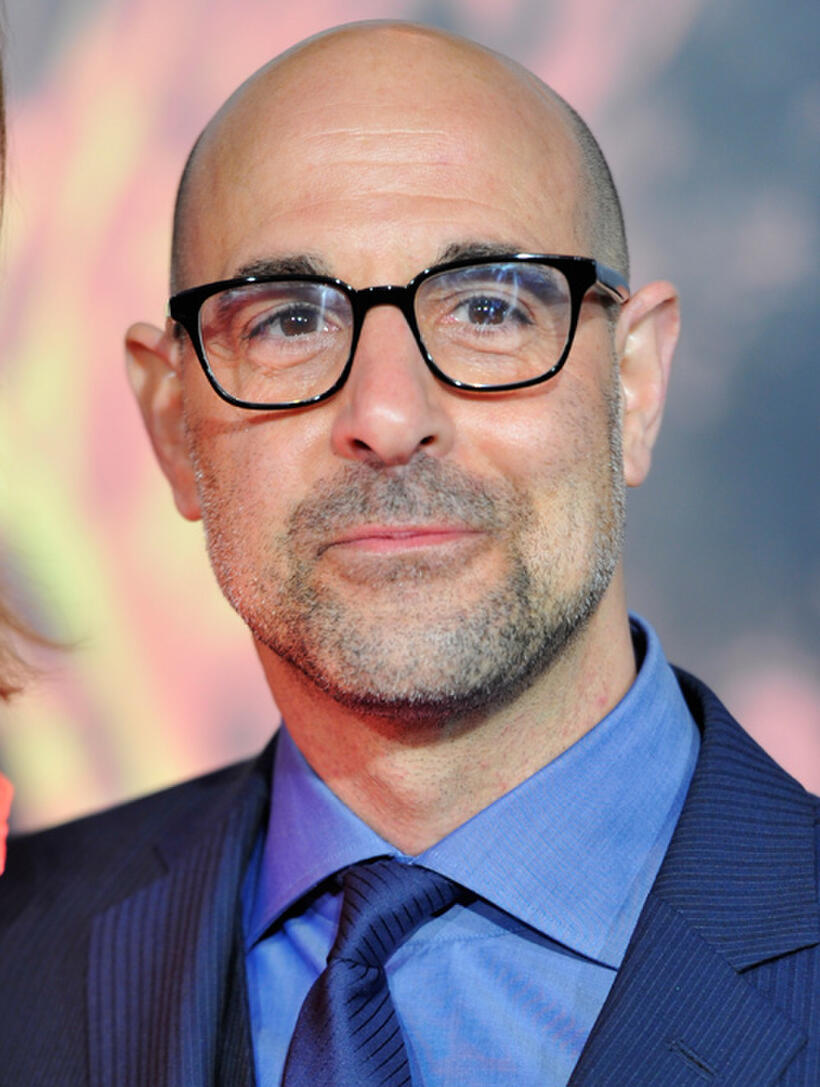 Stanley Tucci at the California premiere of "The Hunger Games."