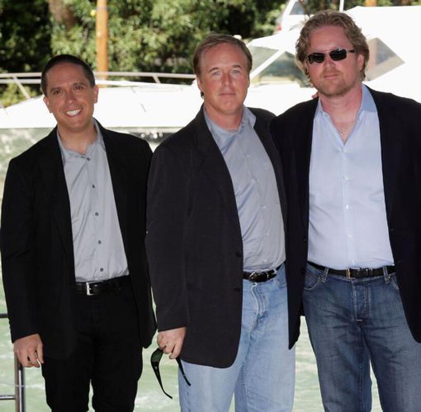Lee Unkrich, Brad Bird and Andrew Stanton at the 66th Venice Film Festival.