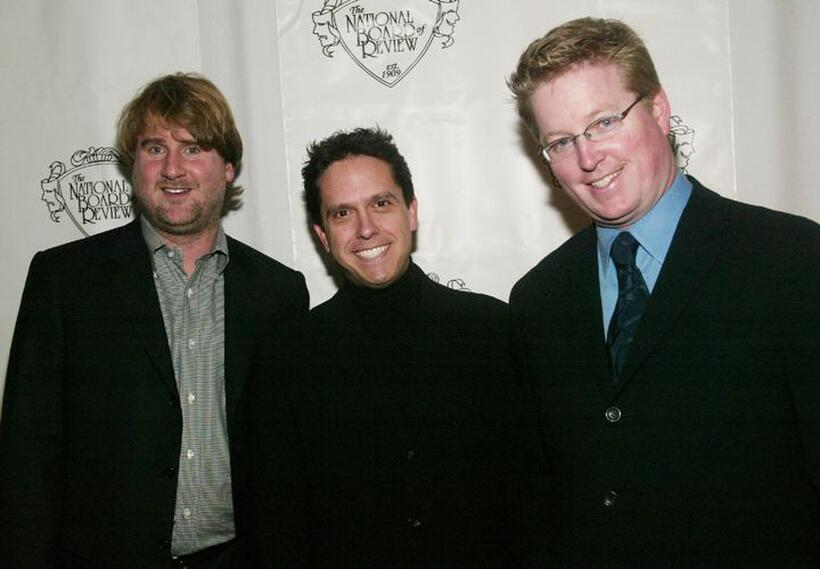 Graham Walters, Lee Unkrich and Andrew Stanton at the National Board of Review of Motion Pictures 2003 Annual Awards Gala.
