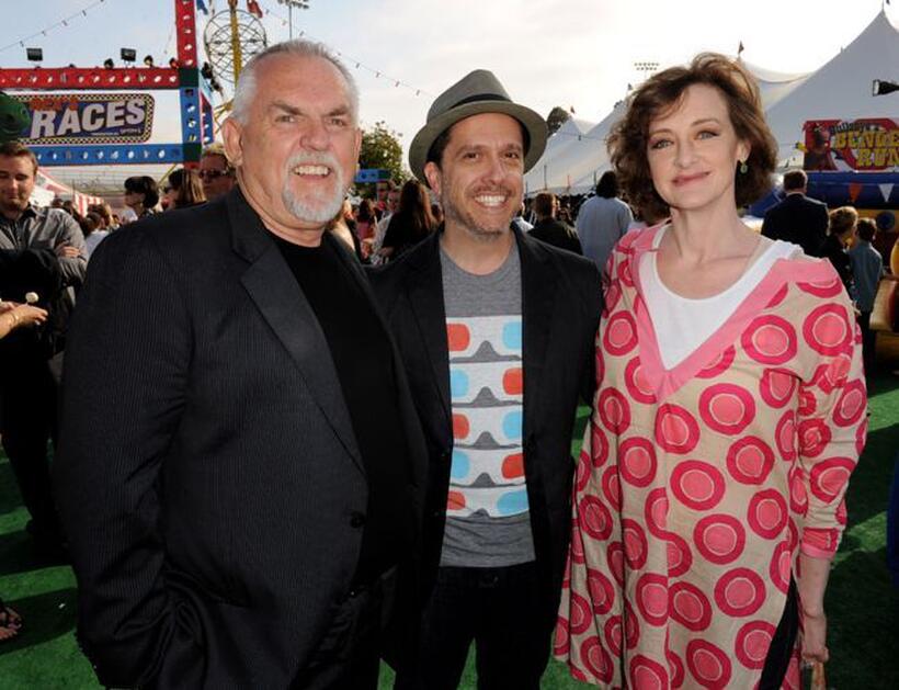 John Ratzenberger, Lee Unkrich and Joan Cusack at the after party of the premiere of "Toy Story 3."