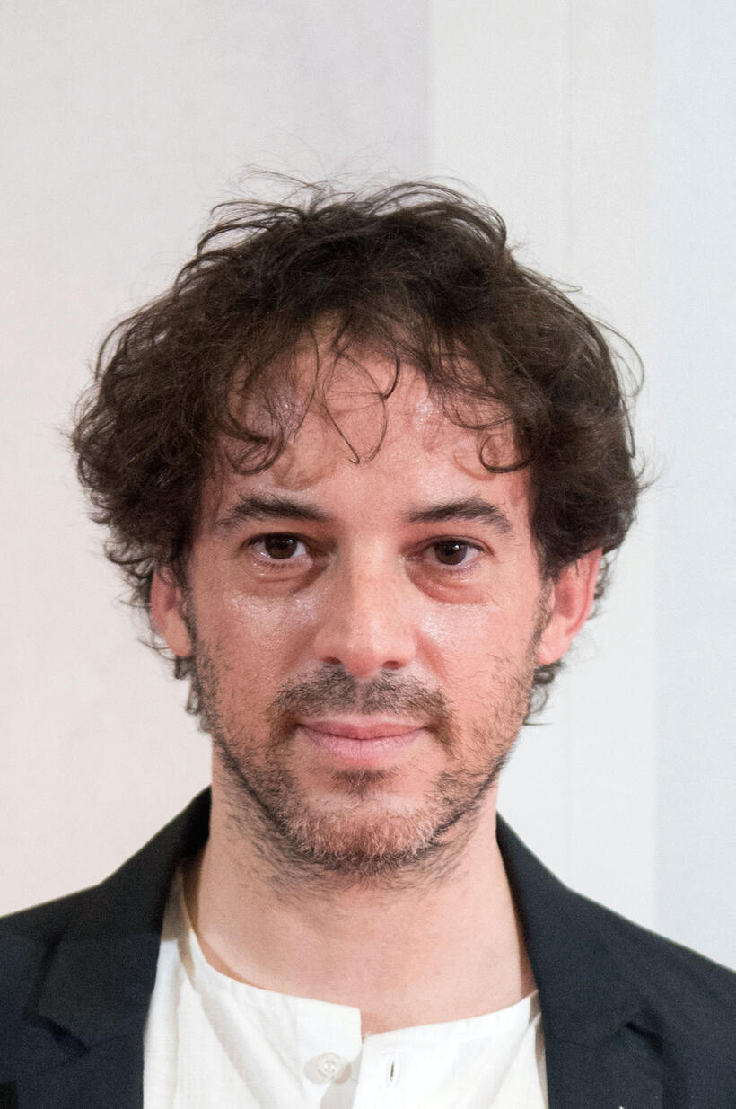 Ezequiel Tronconi at the "Sola una vez" premiere in Madrid.