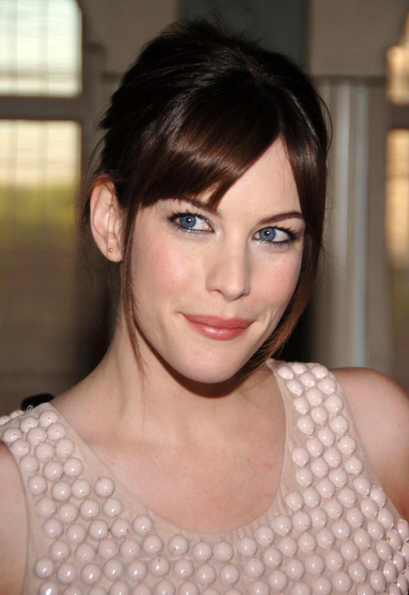 Liv Tyler at the cocktail party for Stella McCartney.