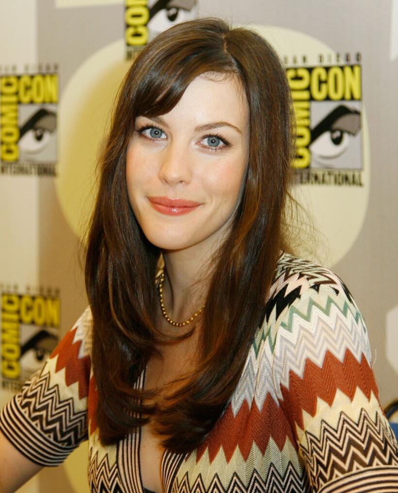 Liv Tyler at the 2007 Comic-Con press panel.