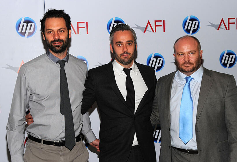Emile Sherman, Iain Canning and Gareth Unwin at the Eleventh Annual AFI Awards.