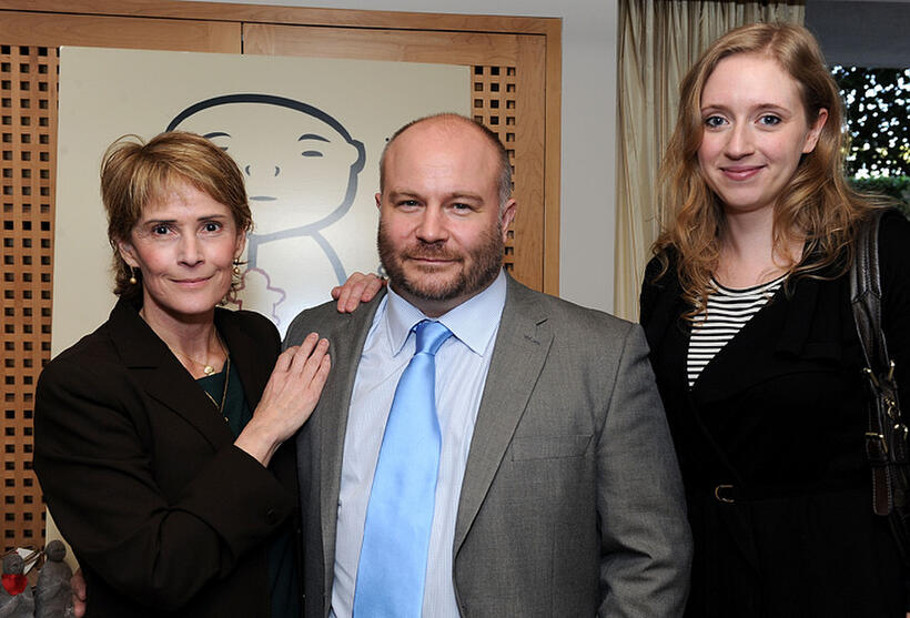 Gareth Unwin and Guests at the 2011 DPA Golden Globes Gift Suite.