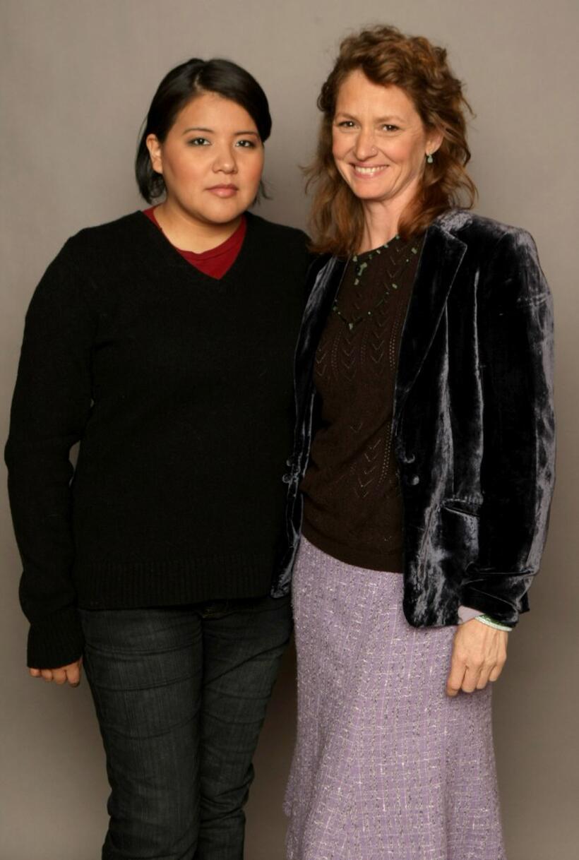 Misty Upham and Melissa Leo at the AFI Awards 2008 presentation.