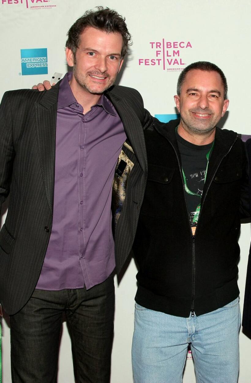 Thomas Sullivan and Glen Trotiner at the premiere of "Hysterical Psycho" during the 2009 Tribeca Film Festival.