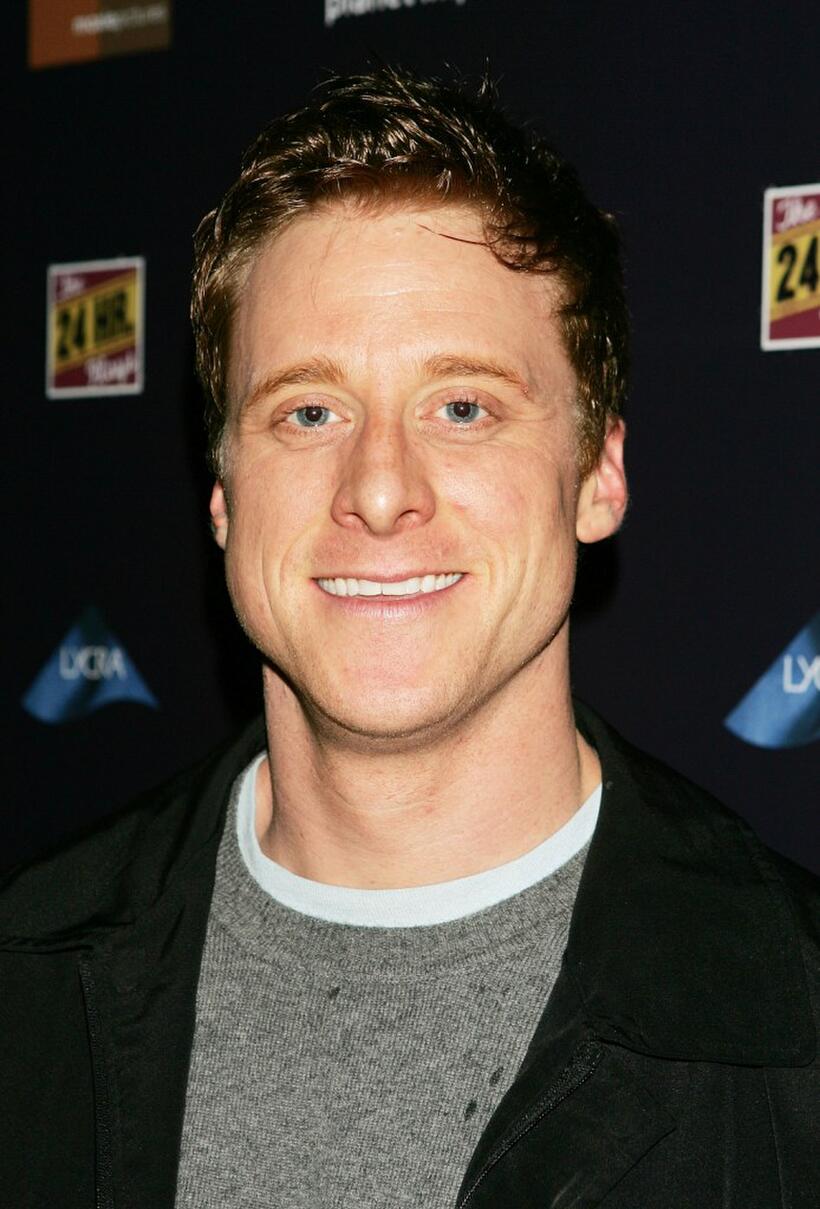 Alan Tudyk at the after party for The 24 Hour Plays benefit.