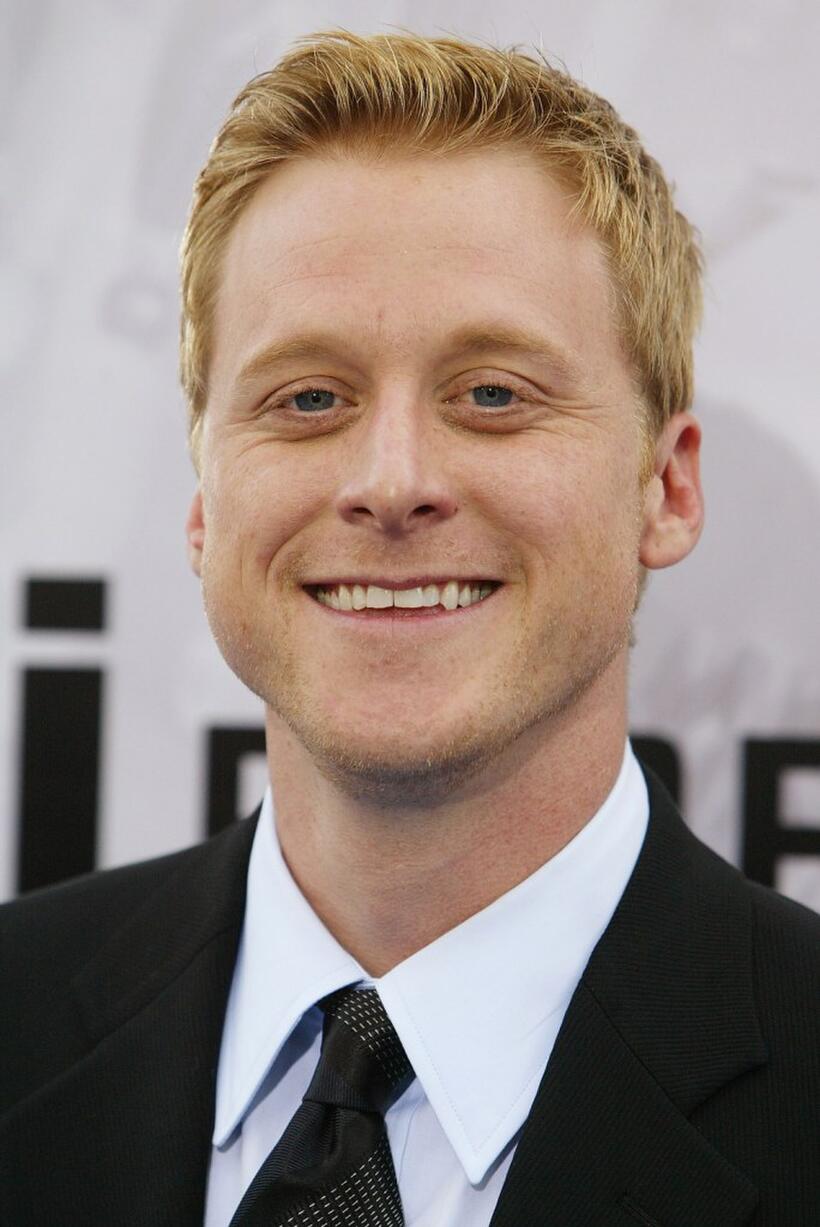 Alan Tudyk at the world premiere of "I, Robot."