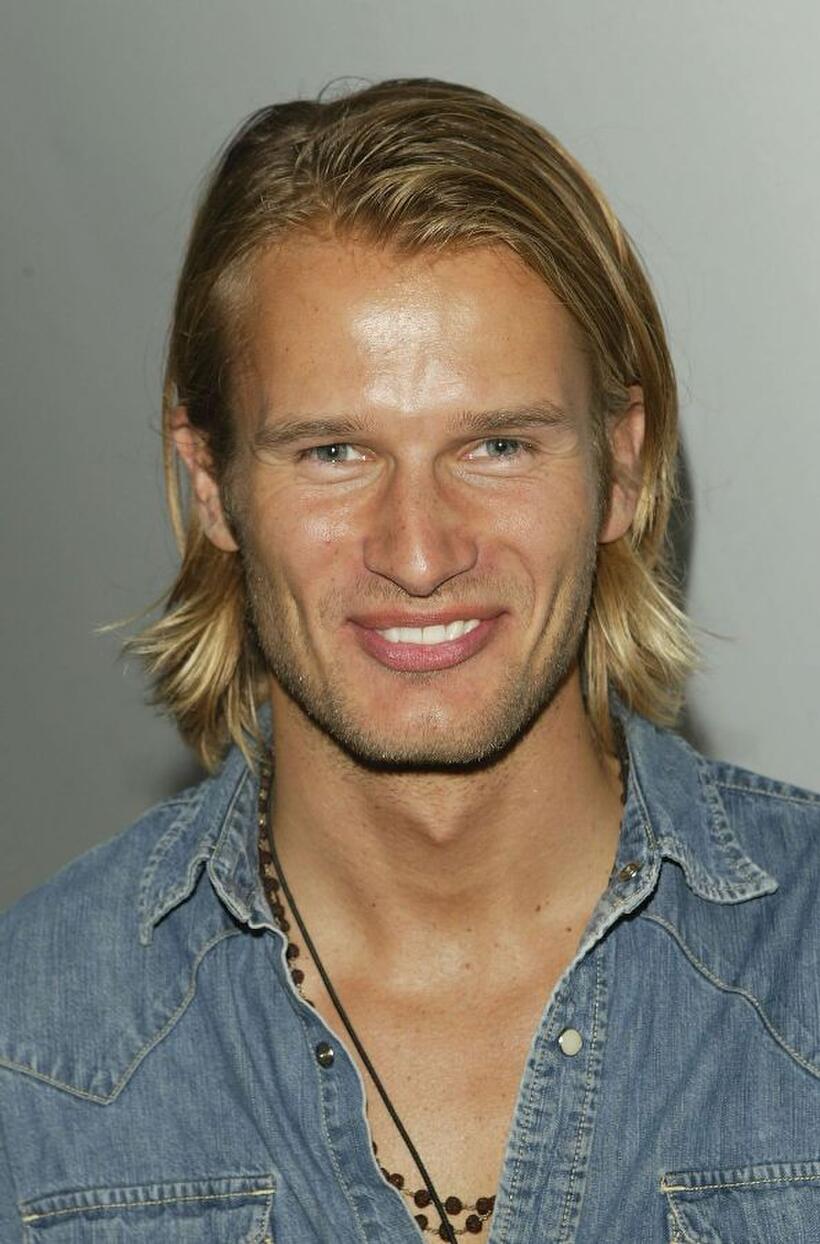 Johann Urb at the WB Upfront All-Star party.