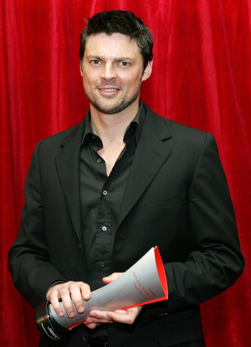 Karl Urban at the Qantas New Zealand Television Awards.