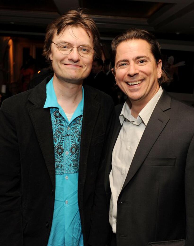 James Urbaniak and producer Craig Cohen at the 2010 Tribeca Film Festival.