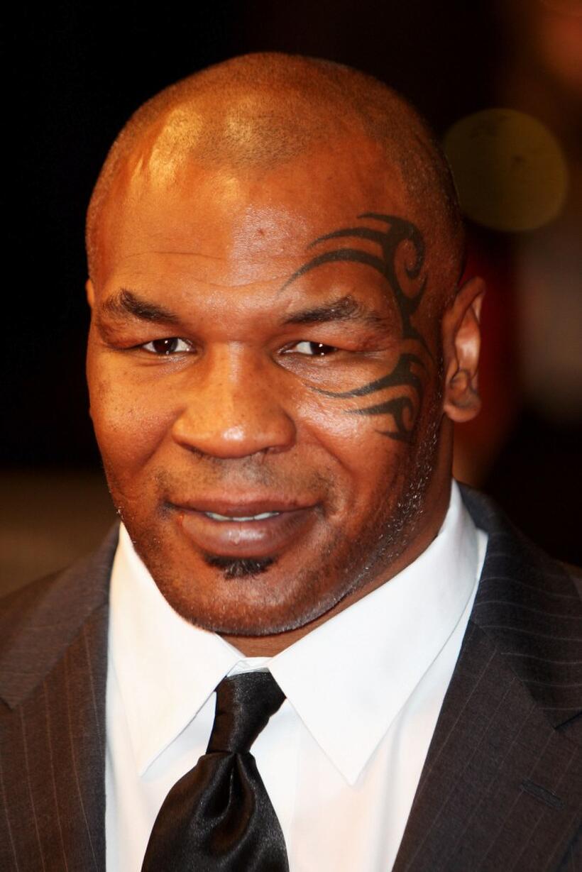 Mike Tyson at the premiere of "Tyson" during the 61st International Cannes Film Festival.