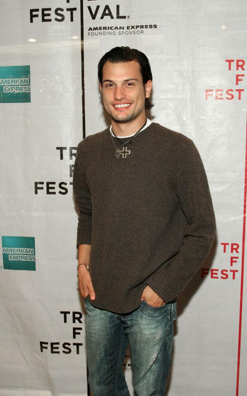 Roberto Urbina at the press conference of "Towards Darkness" during the 2007 Tribeca Film Festival .