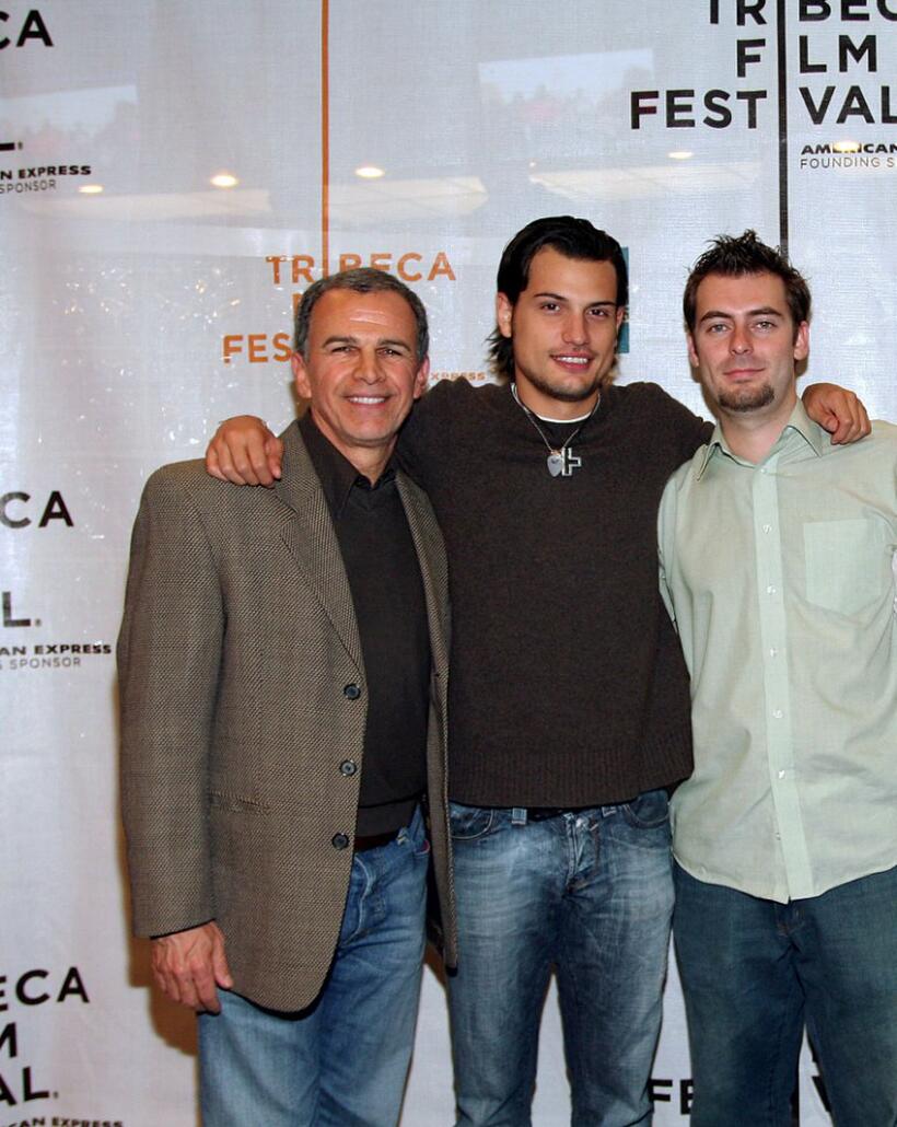 Tony Plana, Roberto Urbina and Director Jose Antonio Negret at the press conference of "Towards Darkness" during the 2007 Tribeca Film Festival .